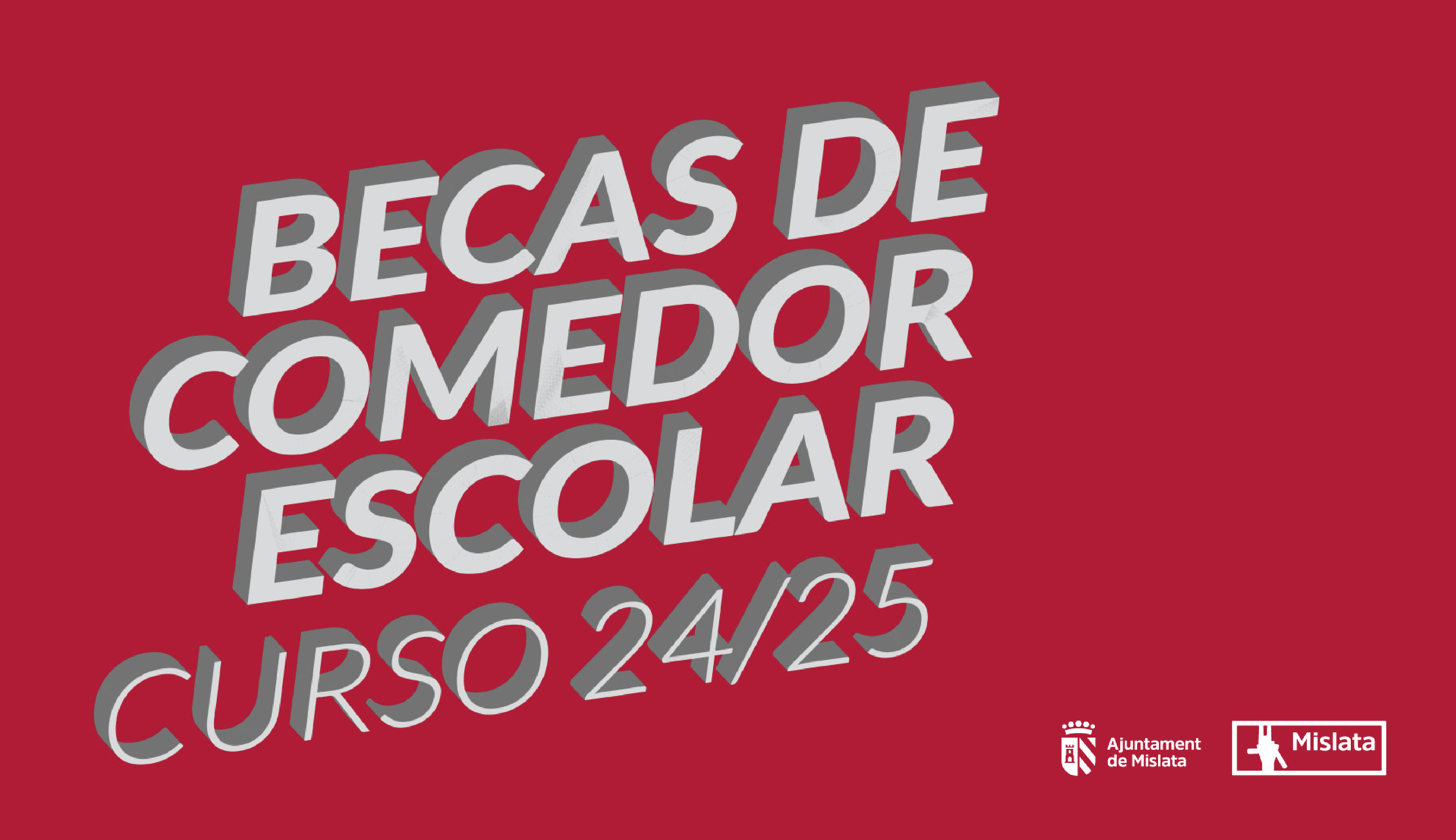 Becas de comedor escolar curso 24-25