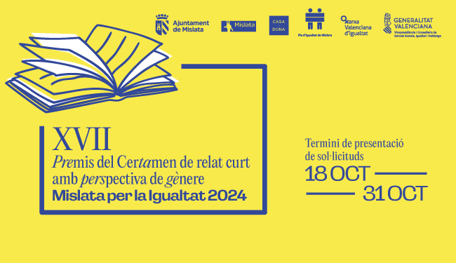 XVII Premis del certamen de relat curt amb perspectiva de gènere. Mislata per la Igualtat, 2024