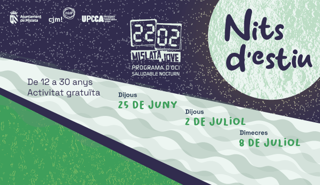Slide. MislataJove 2202 - Nits d'estiu 2026